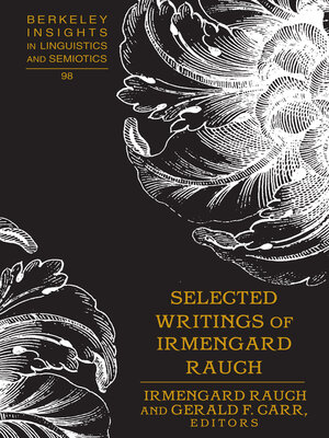 cover image of Selected Writings of Irmengard Rauch